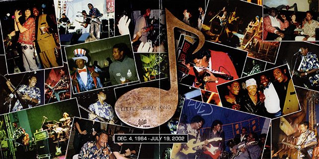Little Jimmy King CD Live At BB Kings, LA cover in